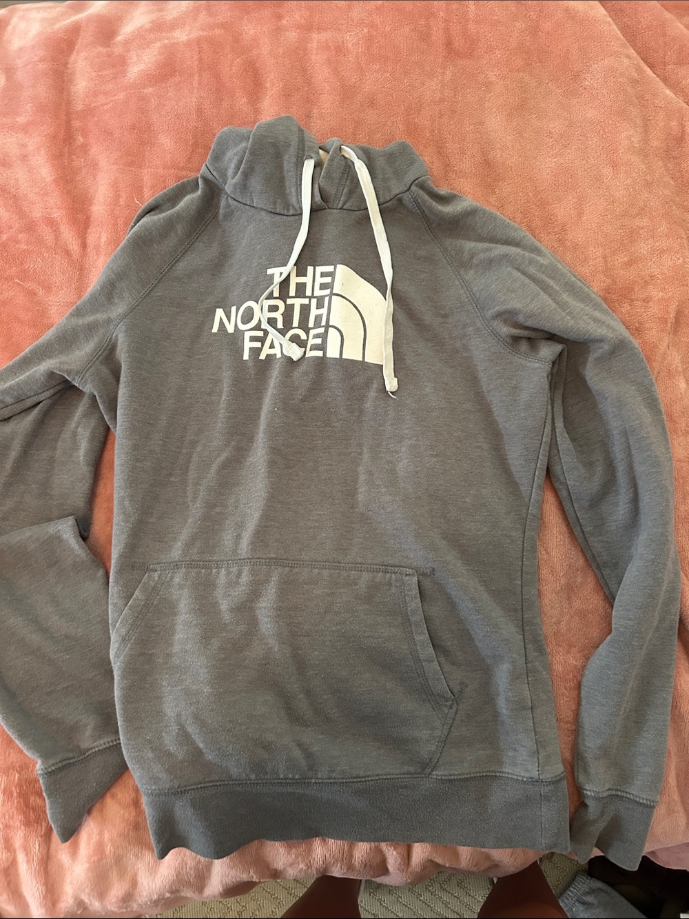 The North Face women’s Gray  Logo Sweatshirt
